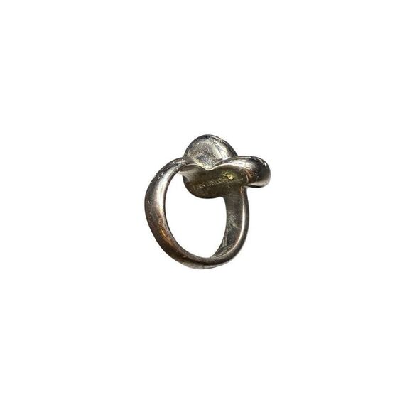 Ann Taylor Love Knot ring - silver size 7 - Picture 1 of 3